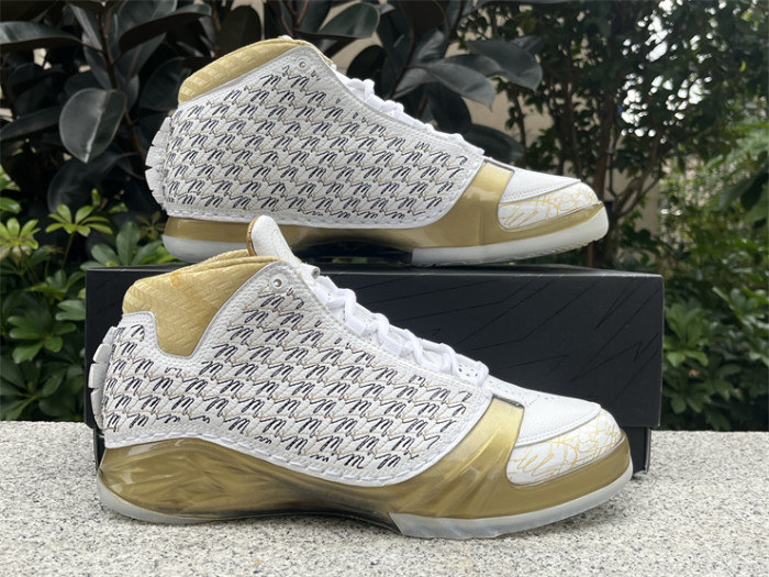 Authentic Trophy Room x Air Jordan 23 Retro White