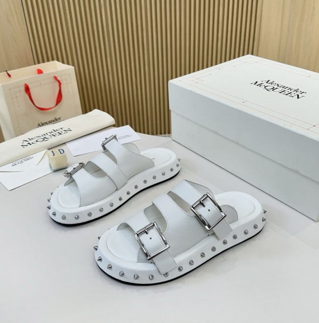 Alexander McQueen women slippers 1：1 quality-041
