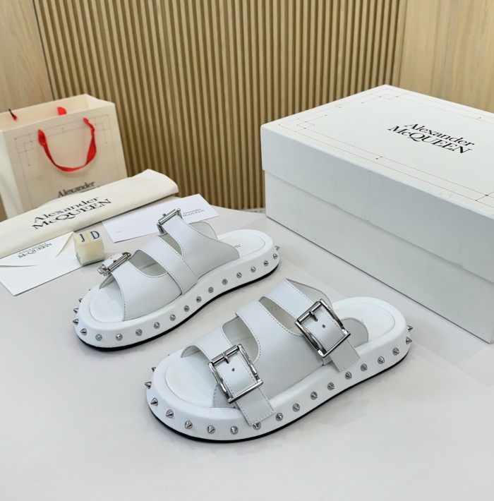 Alexander McQueen women slippers 1：1 quality-041