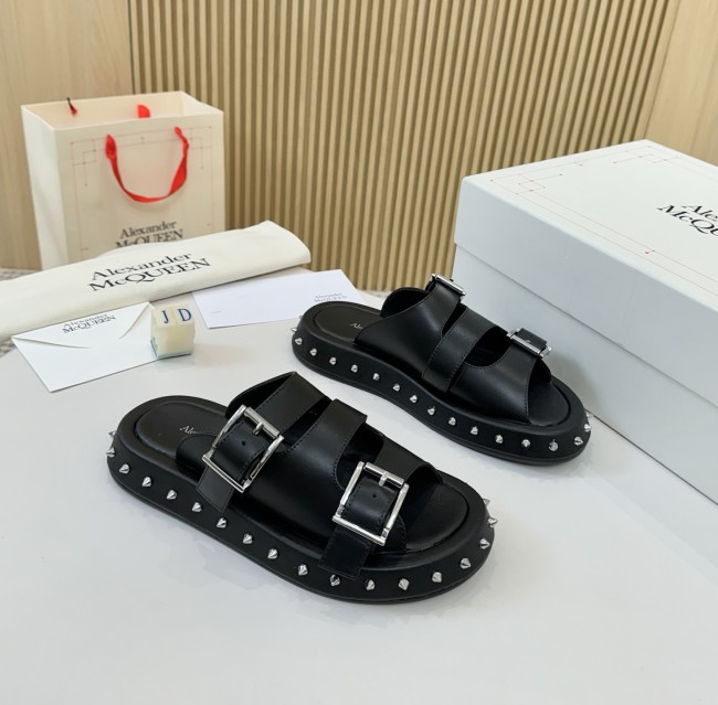 Alexander McQueen women slippers 1：1 quality-042