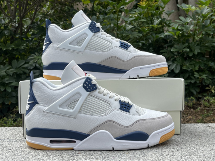 Authentic Nike SB x Air Jordan 4 “Navy”