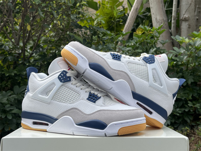 Authentic Nike SB x Air Jordan 4 “Navy”