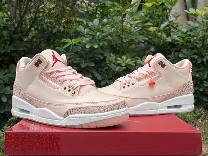 Authentic Air Jordan 3“Valentine's Day”