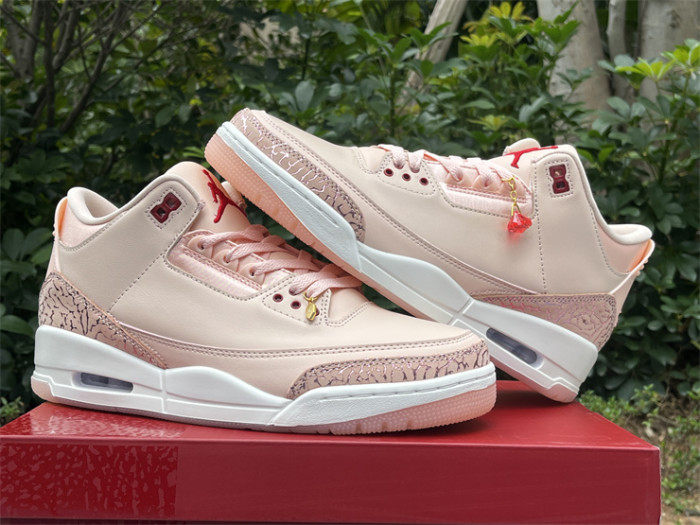 Authentic Air Jordan 3“Valentine's Day”