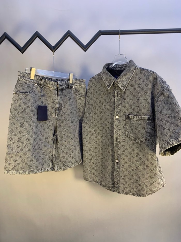 LV Shirt High End Quality-1190 (shirt)