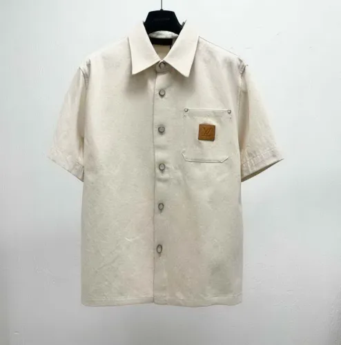 LV Shirt High End Quality-1186