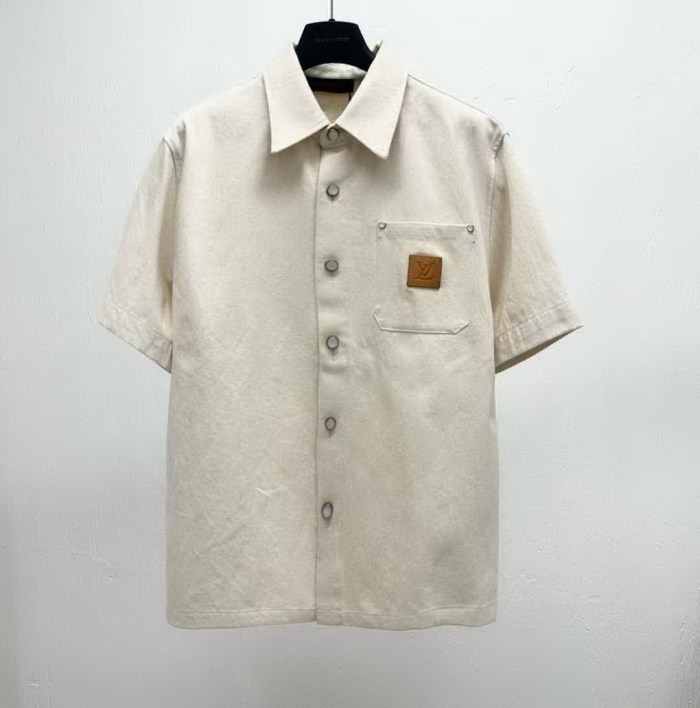 LV Shirt High End Quality-1186