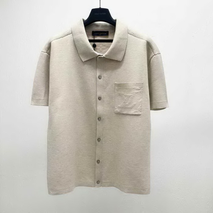 LV Shirt High End Quality-1184