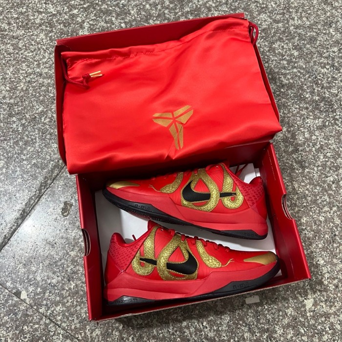 Authentic Nike Kobe 5 Protro “Year of the Mamba“ Red