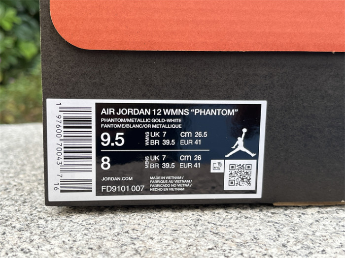 Authentic Air Jordan 12 “Phantom”