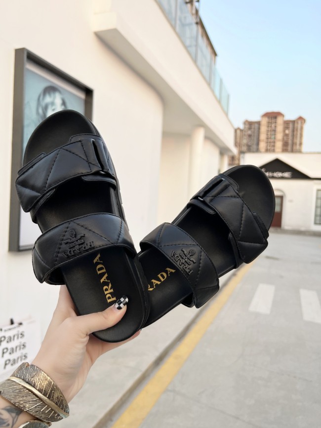 Prada women slippers 1：1 quality-132