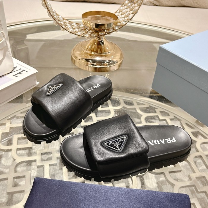Prada men slippers 1：1 quality-046