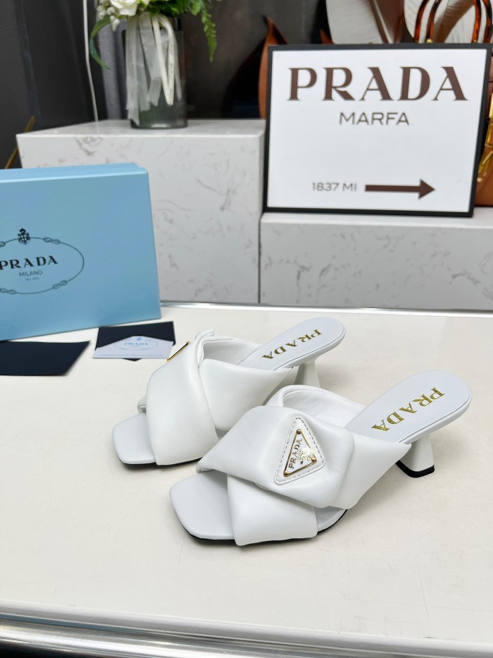 Prada women slippers 1：1 quality-166