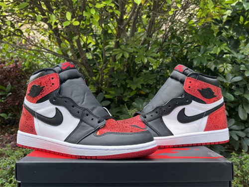 Authentic  Air Jordan 1 High OG  Ruby”