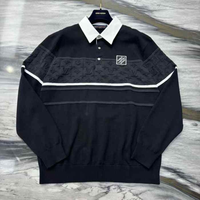 LV Shirt High End Quality-1224