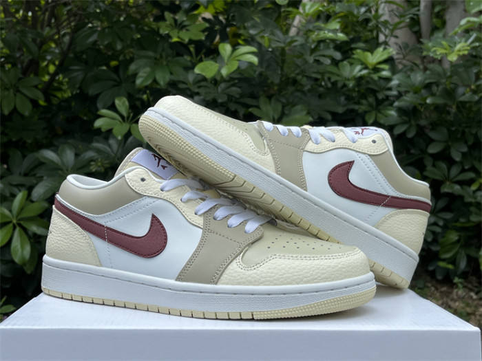 Authentic Air Jordan 1 Low SE “Coconut Milk ”