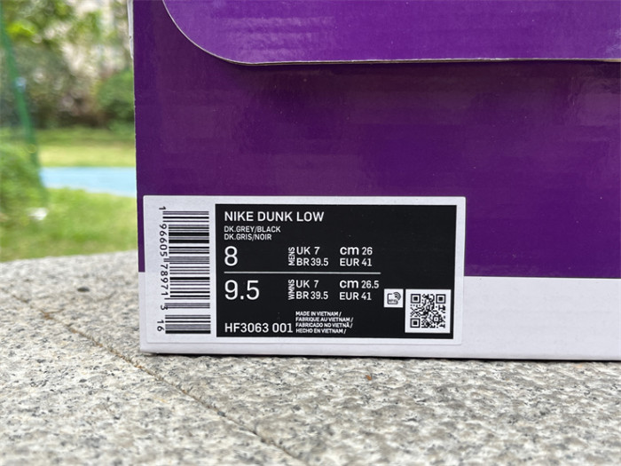 Authentic Nike SB Dunk Low Dark Smoke Grey