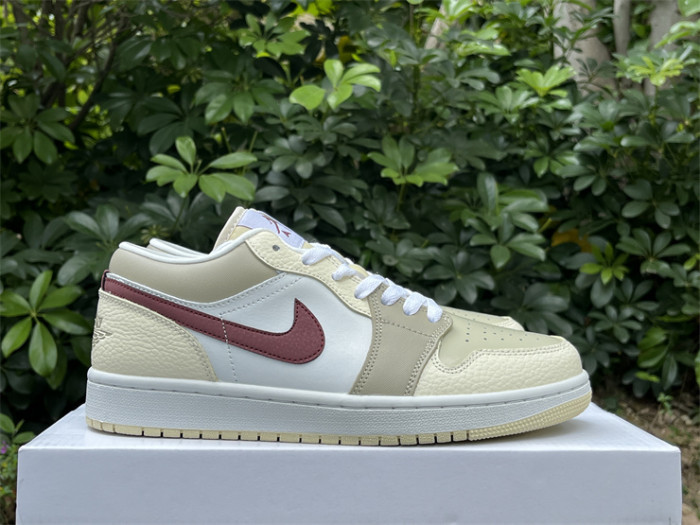 Authentic Air Jordan 1 Low SE “Coconut Milk ”