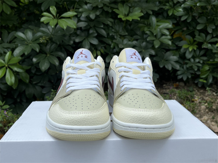 Authentic Air Jordan 1 Low SE “Coconut Milk ”