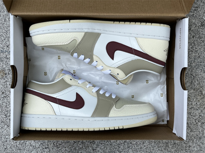 Authentic Air Jordan 1 Low SE “Coconut Milk ”