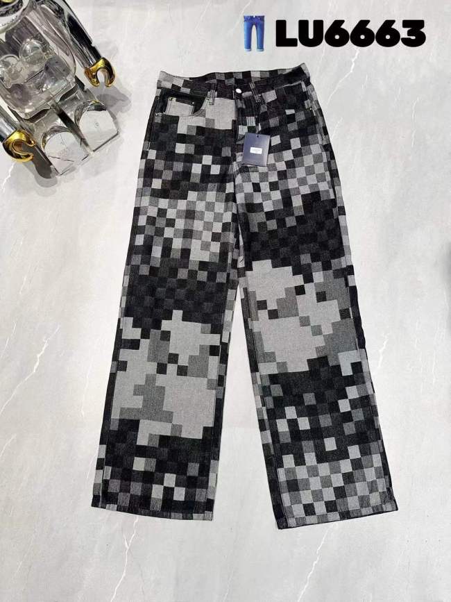 LV men jeans 1：1 quality-003