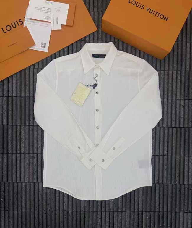 LV Shirt High End Quality-1248