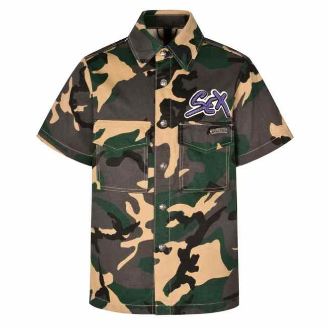 Chrome Hearts Short Shirt High End Quality-105