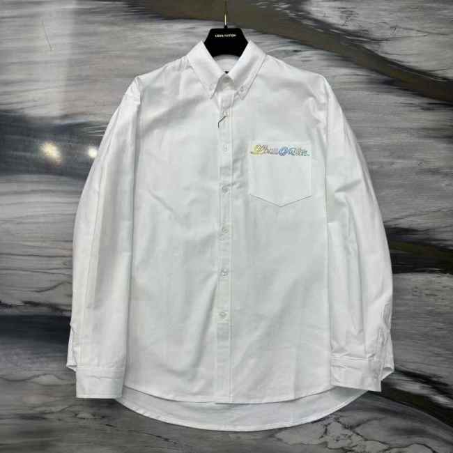 LV Shirt High End Quality-1247