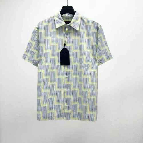 LV Shirt High End Quality-1244