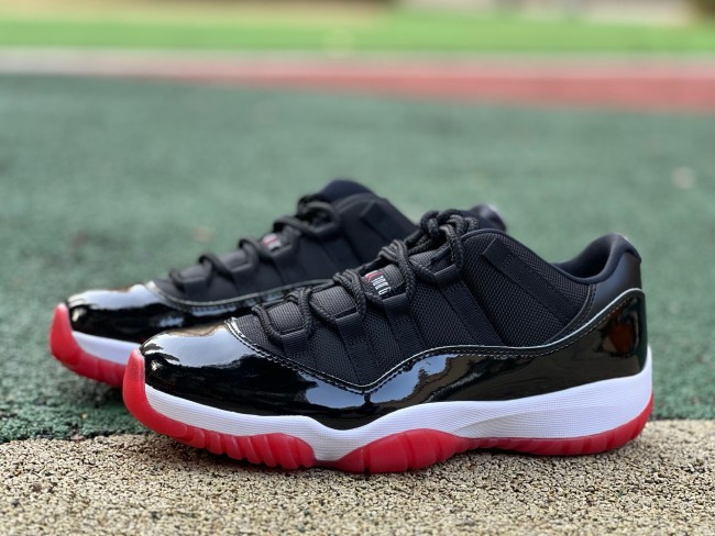 Authentic Air Jordan 11 Low “Bred” 2025  GS