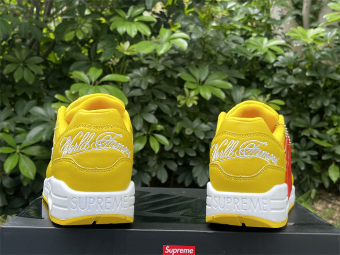 Authentic Supreme x Nike Air Max1'87  Yellow