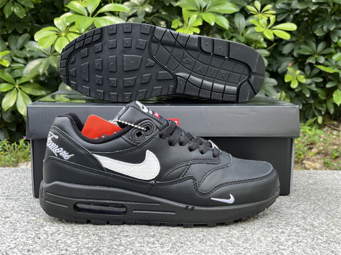 Authentic Supreme x Nike Air Max1'87  Black