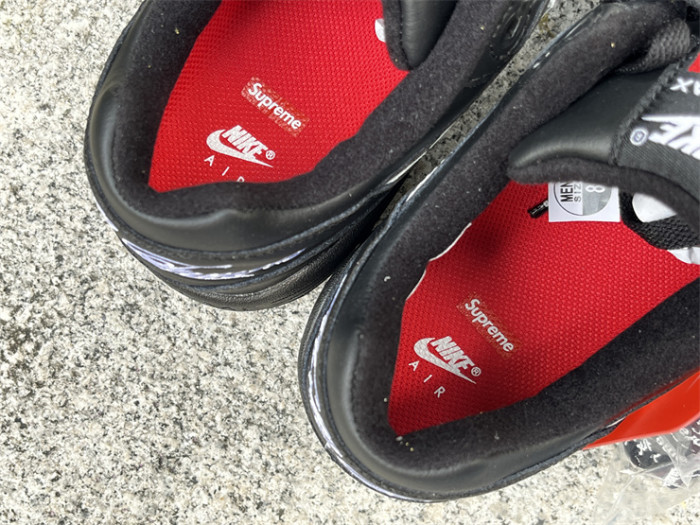 Authentic Supreme x Nike Air Max1'87  Black