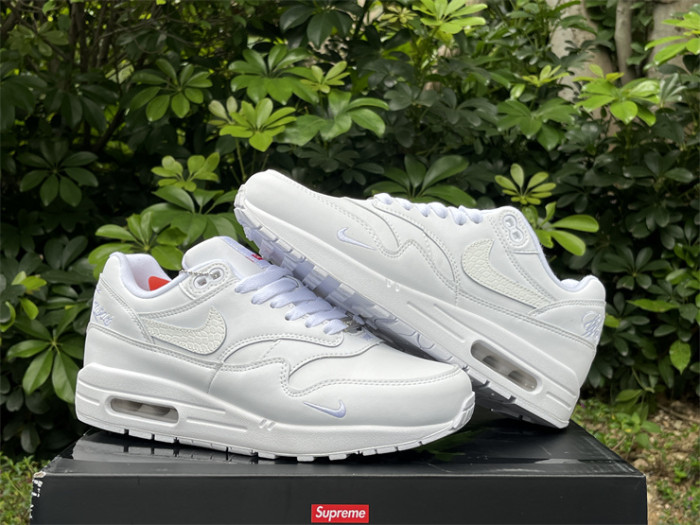 Authentic Supreme x Nike Air Max1'87  White