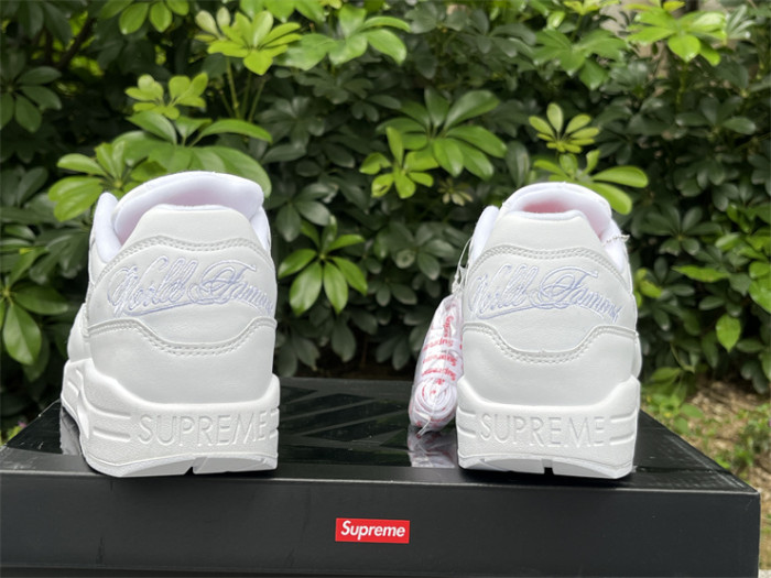 Authentic Supreme x Nike Air Max1'87  White