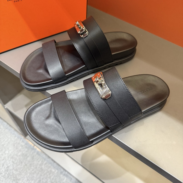 Hermes men slippers AAA-287