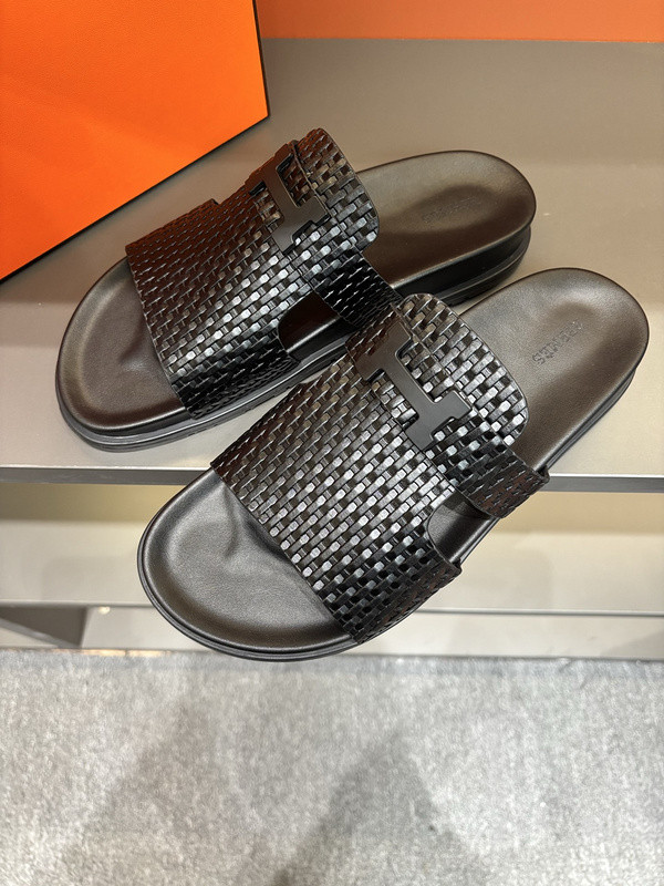 Hermes men slippers AAA-294