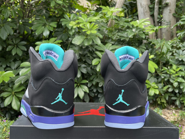 Authentic Air Jordan 5 Retro Black Grape