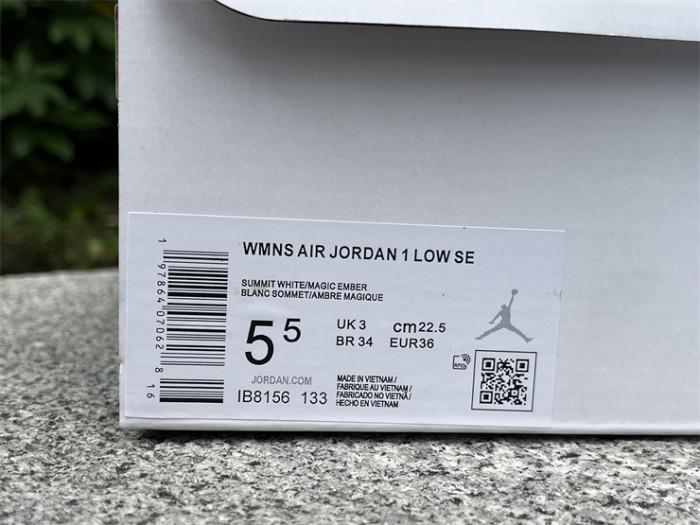 Authentic Air Jordan 1 Low “Strawberry Milkshake”    Women