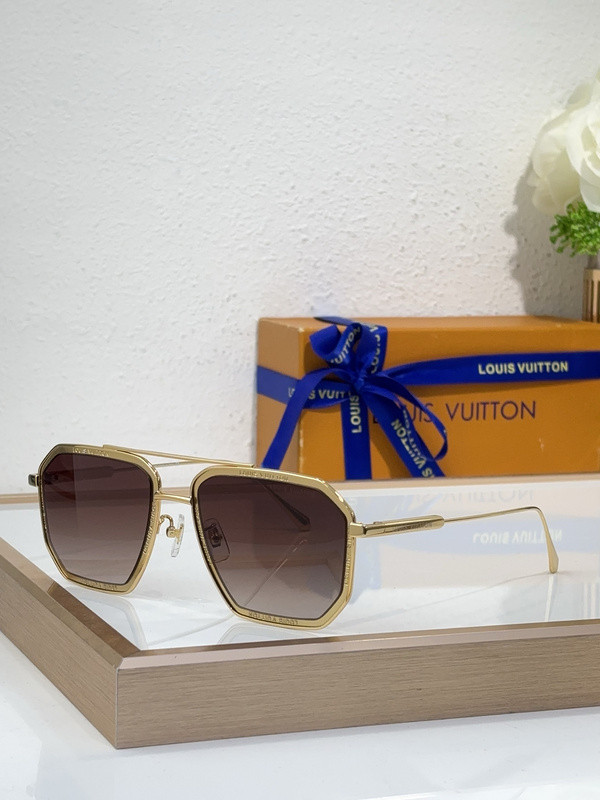 LV Sunglasses AAAA-5635