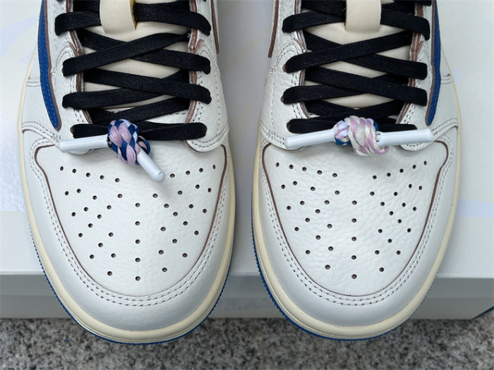 Authentic Travis Scott x fragment design x Air Jordan 1 Low OG