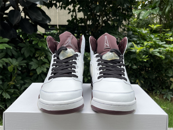 Authentic A Ma Maniere x Air Jordan 5 “Violet Ore”