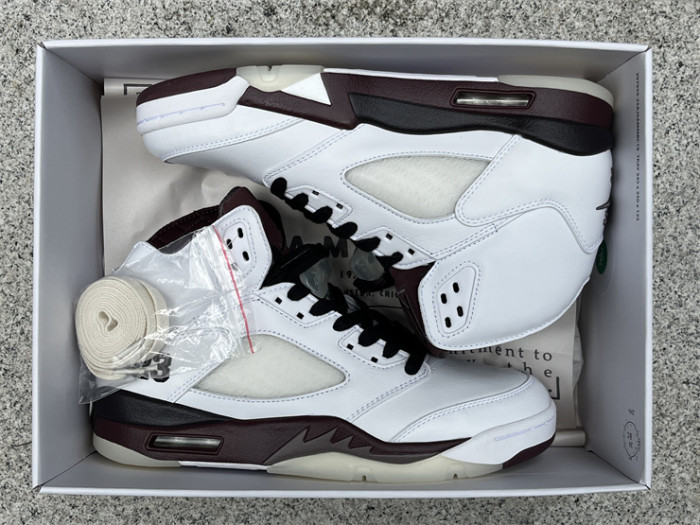 Authentic A Ma Maniere x Air Jordan 5 “Violet Ore”