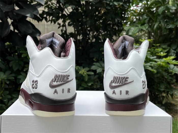 Authentic A Ma Maniere x Air Jordan 5 “Violet Ore”