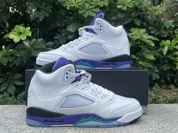 Authentic  Air Jordan 5 Retro Grape  2025