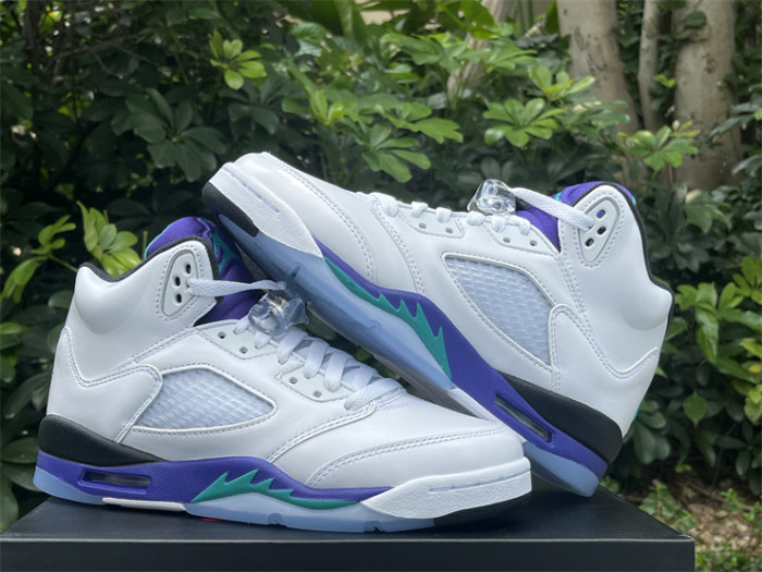 Authentic  Air Jordan 5 Retro Grape  2025