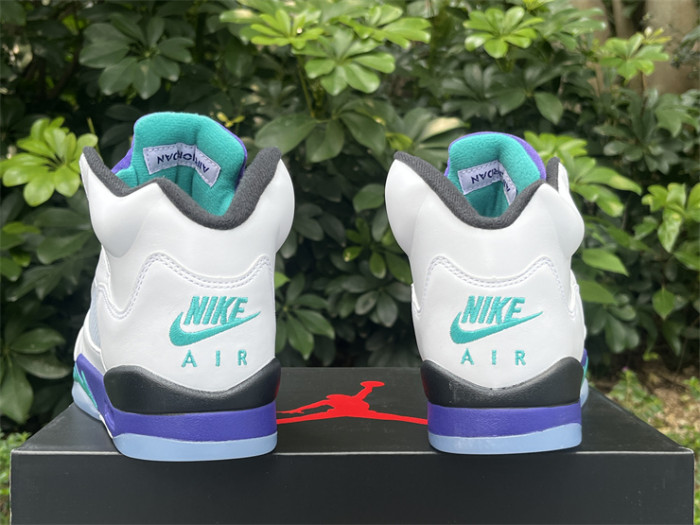 Authentic  Air Jordan 5 Retro Grape  2025