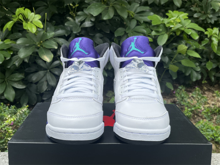 Authentic  Air Jordan 5 Retro Grape  2025