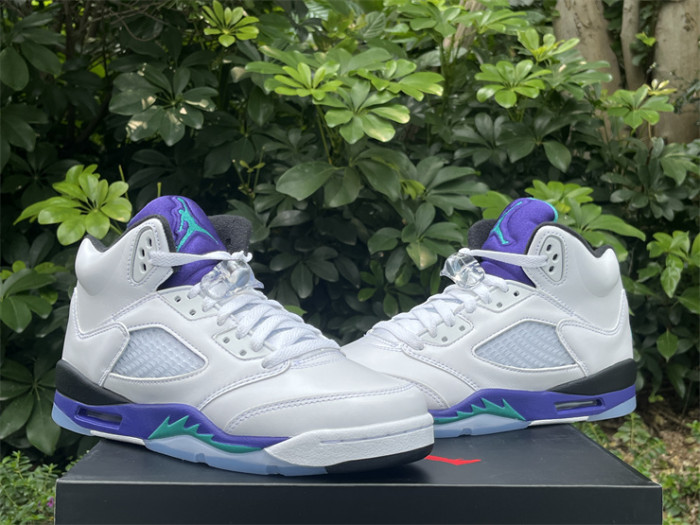 Authentic  Air Jordan 5 Retro Grape  2025