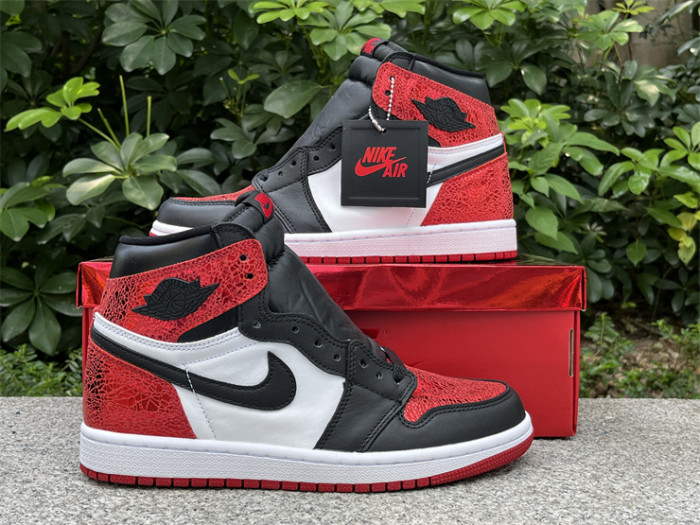 Authentic  Air Jordan 1 High OG  Ruby”